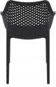 Кресло пластиковое Siesta Contract Air XL стеклопластик черный Фото 15