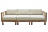 Модуль центральный с подушками Giardino Di Legno Saint Tropez  тик, акрил Фото 6