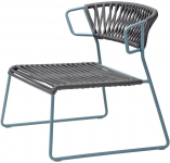 Кресло лаунж плетеное Lisa Lounge Filo