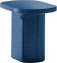 Столик кофейный бетонный PEDRALI Caementum бетон синий Фото 1