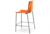 Стул пластиковый полубарный PEDRALI Tweet металл, стелкопластик Фото 5