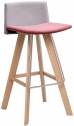Стул полубарный с обивкой Natisa Flag SGW65 бук, металл, ткань Фото 1