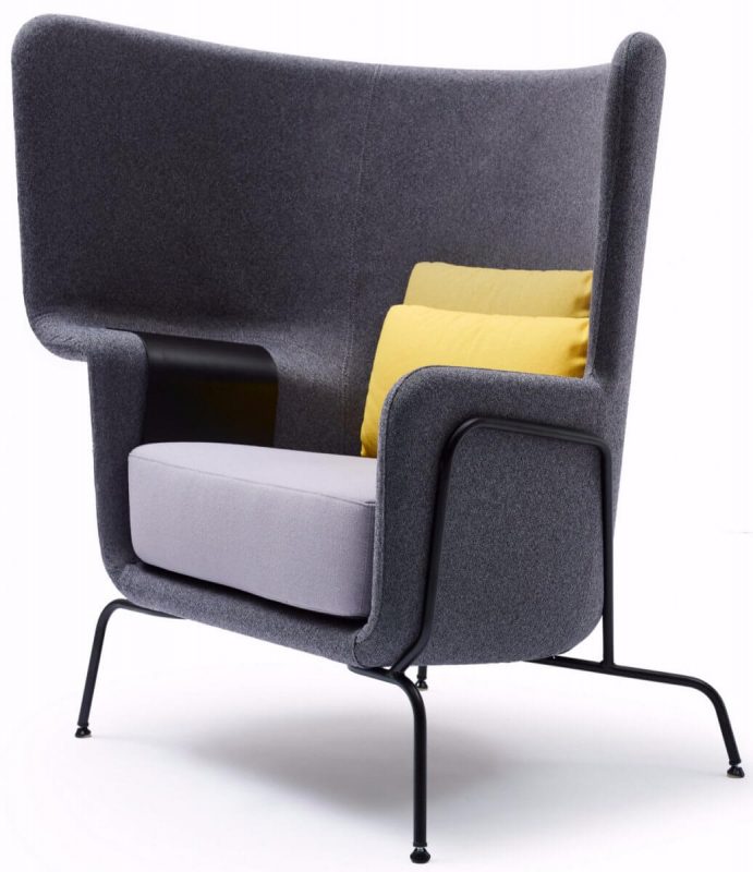 Кресло с правым подлокотником Hip Design Ximo Roca