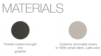 Диван металлический с подушками-thumbs-Фото4