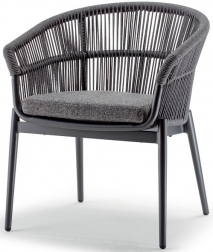 Кресло плетеное с подушкой-thumbs-Фото1