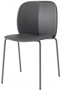 Стул пластиковый Scab Design Mentha Go Green сталь, технополимер антрацит Фото 4