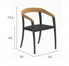 Кресло металлическое плетеное-thumbs-Фото3