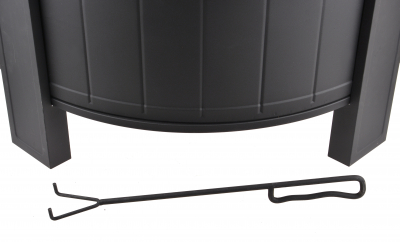 Чаша костровая Wera Fire Pit 10277B сталь черный Фото 8