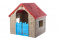 Детский домик Keter Foldable PlayHouse полипропилен бежевый, красный Фото 1