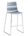 Стул пластиковый барный Gaber Colorfive ST 76 металл, технополимер Фото 1