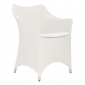 Кресло плетеное JANUS et Cie Amari алюминий, искусственный ротанг известняковый Фото 6