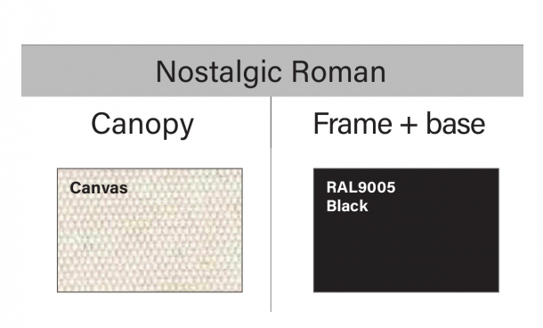 Зонт профессиональный 2.3х2.3 м Nata UX Nostalgic Roman