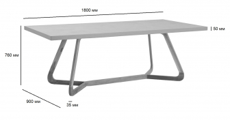 Стол деревянный обеденный-thumbs-Фото3