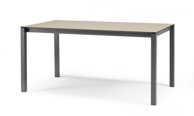 Стол ламинированный раздвижной Scab Design Pranzo Extendable сталь, компакт-ламинат HPL антрацит, тортора Фото 3