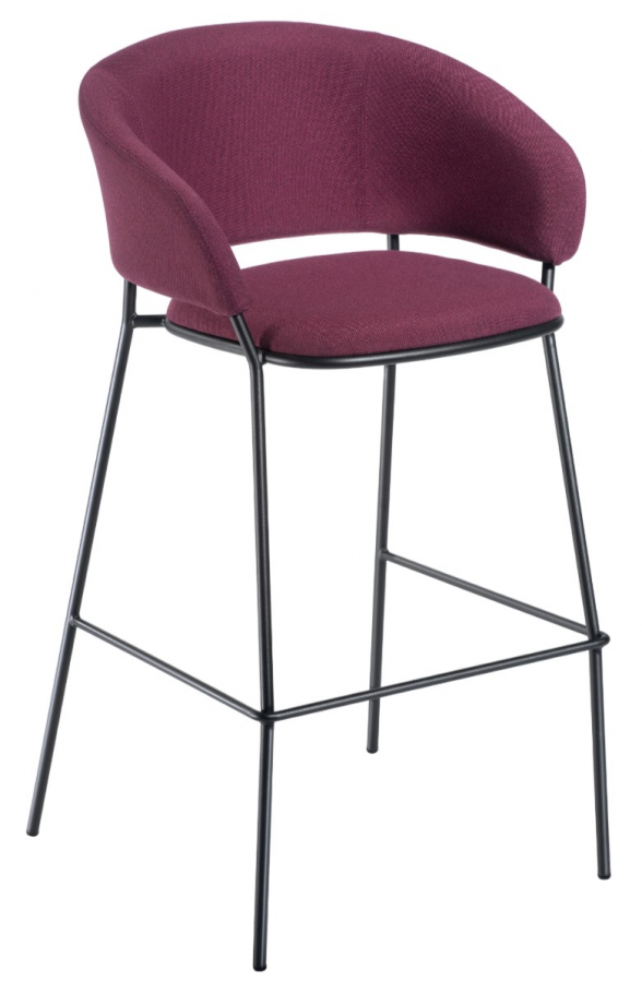 Кресло барное с обивкой Nuta Light Plus Stool 77