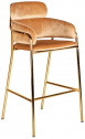 Кресло барное с обивкой Caris Karen металл, фанера, ткань Фото 3