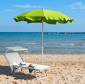 Шезлонг-лежак металлический Magnani Sun bed алюминий, текстилен серебристый Фото 1