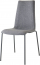 Стул с обивкой Scab Design Mannequin Pop 4 legs сталь, технополимер, ткань антрацит, серый Фото 1