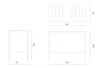 Стол металлический барный-thumbs-Фото3