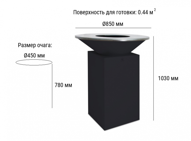Очаг гриль