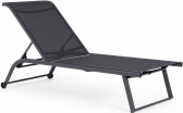 Шезлонг-лежак текстиленовый Garden Relax Taylor алюминий, текстилен темно-серый Фото 1