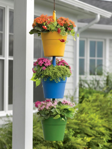 Набор пластиковых кашпо Rainbow Planter Set 3 Keter Rainbow Planter Set 3 полипропилен радуга Фото 6