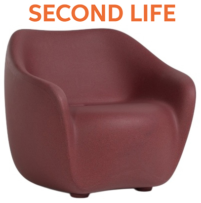 Кресло пластиковое Reborn Second Life