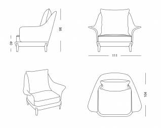 Кресло плетеное с подушками-thumbs-Фото3