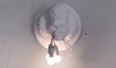 Светильник дизайнерский Karman Ugo Rilla Wall Lamp керамика белый Фото 2