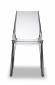 Комплект прозрачных стульев с подушками Scab Design Vanity Set 2 поликарбонат, полиэстер дымчатый, светло-серый Фото 12