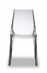 Комплект прозрачных стульев с подушками Scab Design Vanity Set 2 поликарбонат, полиэстер дымчатый, светло-серый Фото 12