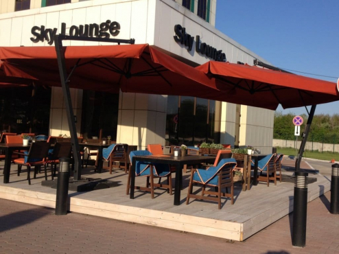 Ресторан Sky Lounge и отель Sky Port, Новосибирск