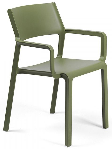 Кресло пластиковое Trill Armchair, агава