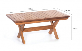 Стол деревянный раздвижной-thumbs-Фото3