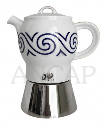 Кофеварка гейзерная, 0.24 л, на 4 порции-thumbs-Фото1