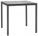 Стол ламинированный обеденный Scab Design Mirto сталь, компакт-ламинат HPL антрацит, цементный Фото 8
