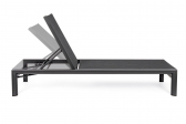 Шезлонг-лежак текстиленовый Garden Relax Skipper алюминий, текстилен антрацит Фото 4
