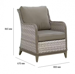 Кресло плетеное с подушками-thumbs-Фото3