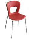 Стул пластиковый с обивкой Gaber Blog NA металл, технополимер, ткань Фото 1