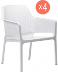 Комплект пластиковых кресел Net Relax Set 4