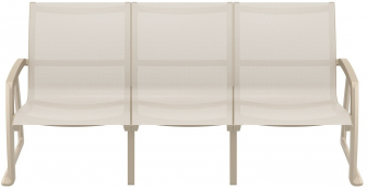 Диван пластиковый трехместный-thumbs-Фото1