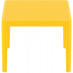 Столик пластиковый журнальный Siesta Contract Sky Side Table пластик желтый Фото 5