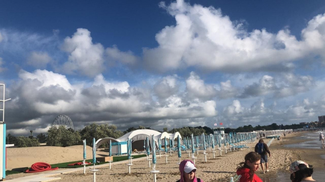 Пляж отеля Гранд Отель Анапа 5*