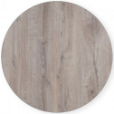 Столешница круглая PAPATYA Solid Compact Ø490 компакт-ламинат HPL рустика Фото 3