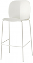 Стул пластиковый барный Scab Design Mentha Go Green сталь, технополимер лен Фото 4