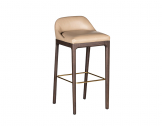 Стул барный с обивкой Morelato Bellagio ясень, ткань Фото 12