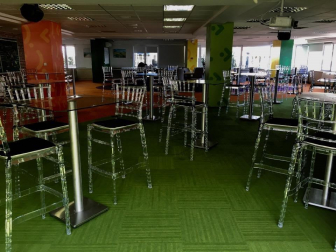 Стул прозрачный барный Chiavari Bar 75
