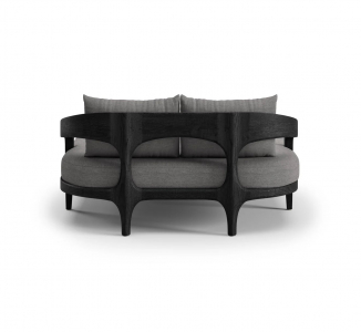 Лаунж-лежак с подушками SNOC Whale Noche тик, акрил ночь Фото 5