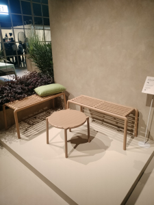 Скамья пластиковая Nardi Doga Bench стеклопластик капучино Фото 9