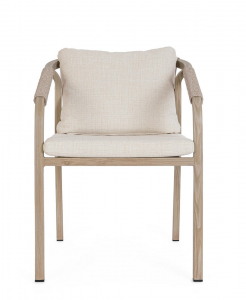 Кресло плетеное с подушками Garden Relax Kalimera алюминий, роуп, олефин древесный Фото 5